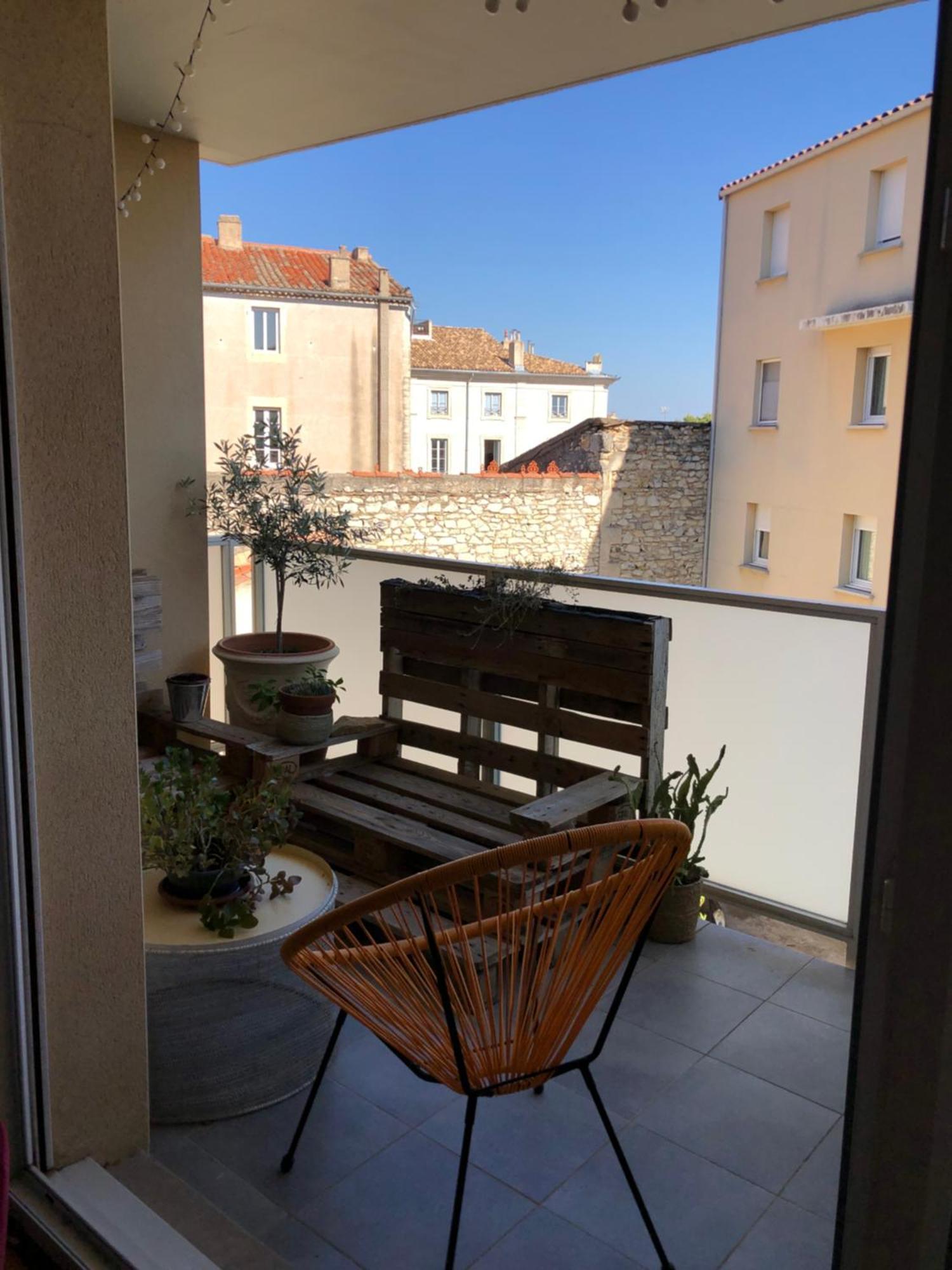 Bel Appartement Nimois Au Calme Avec Balcon Nîmes Buitenkant foto